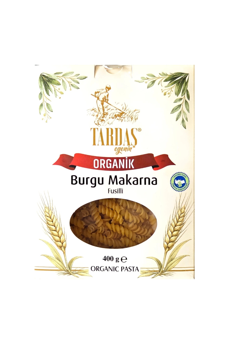 Tardaş Organik Burgu Makarna 400 g