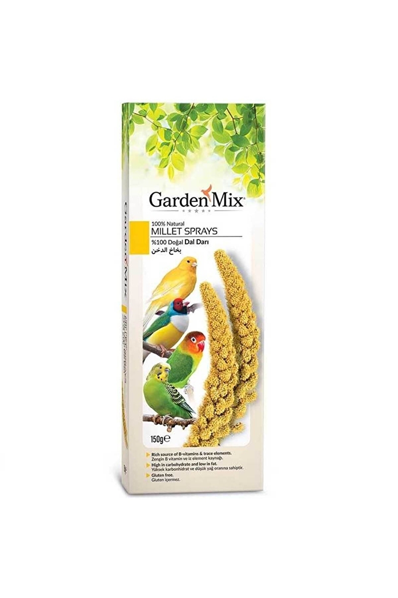 Garden Mix Platin Sarı Doğal Dal Darı 150gr