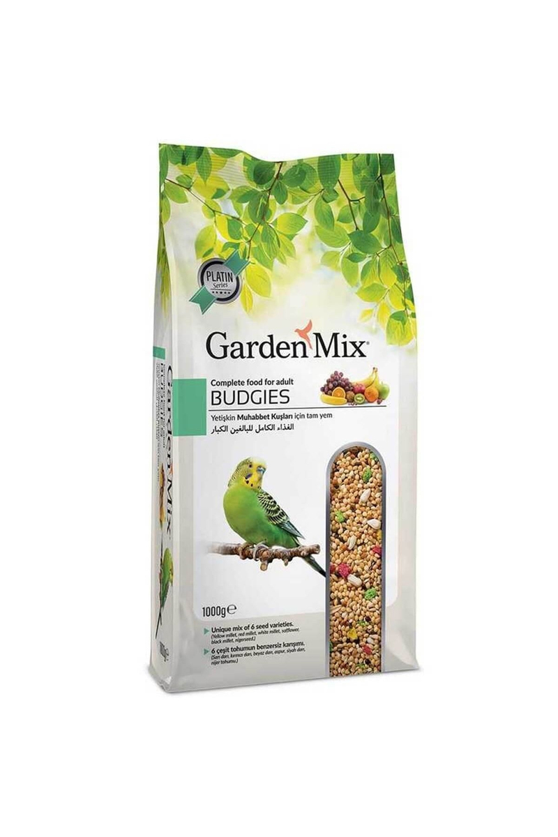 Garden Mix Platin Meyveli Muhabbet Kuşu Yemi 1 kg