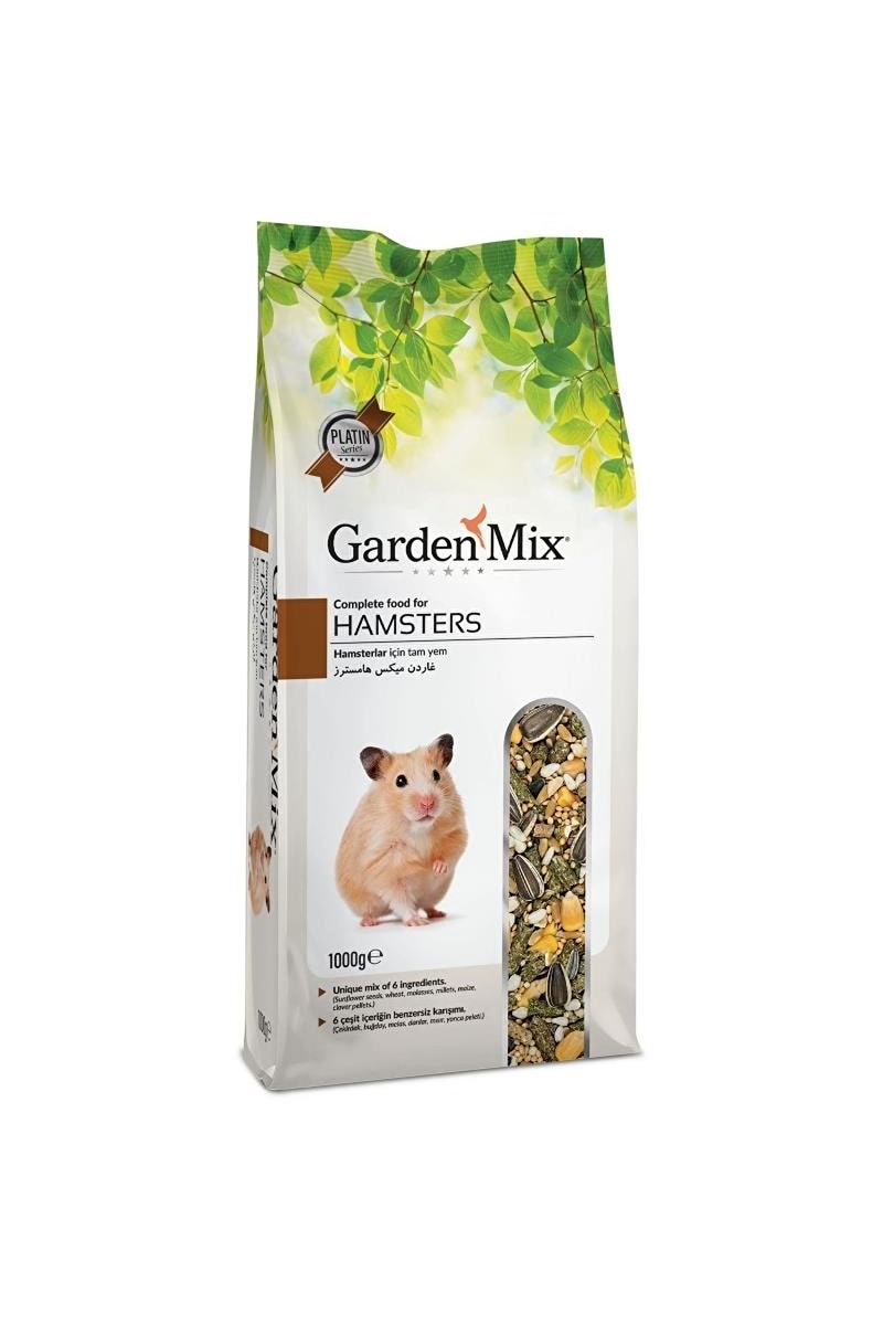 Garden Mix Platin Hamster Yemi 1000 gr