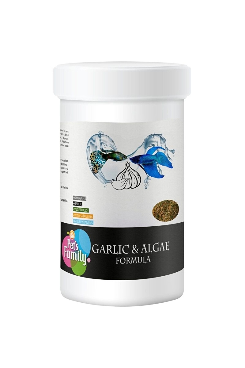 Pets Family Garlıc & Algae Formula 100ml/50 g