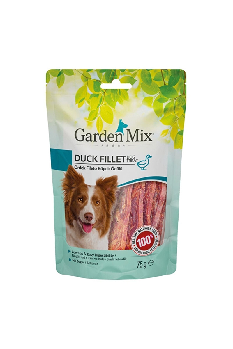 Garden Mix Ördekli Fileto Köpek Ödül Maması 75 gr