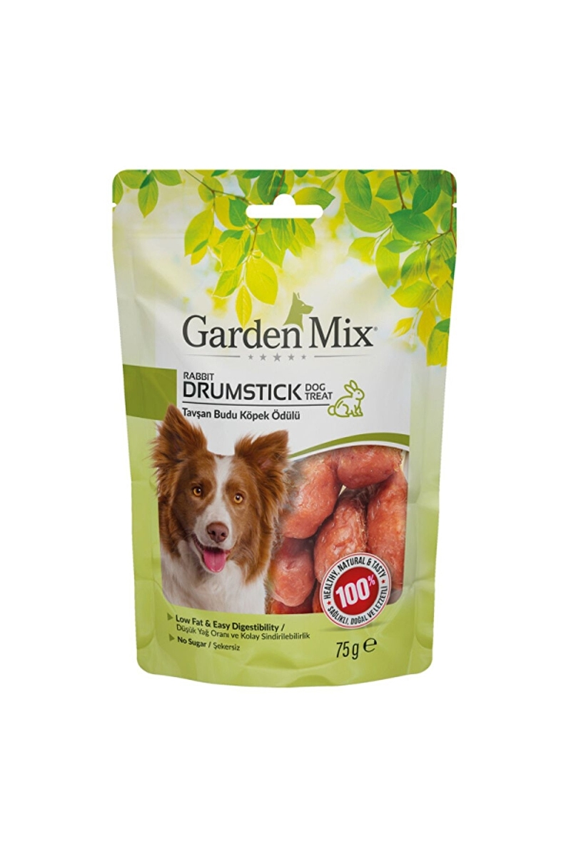 Garden Mix Tavşan Budu Köpek Ödülü 75GR