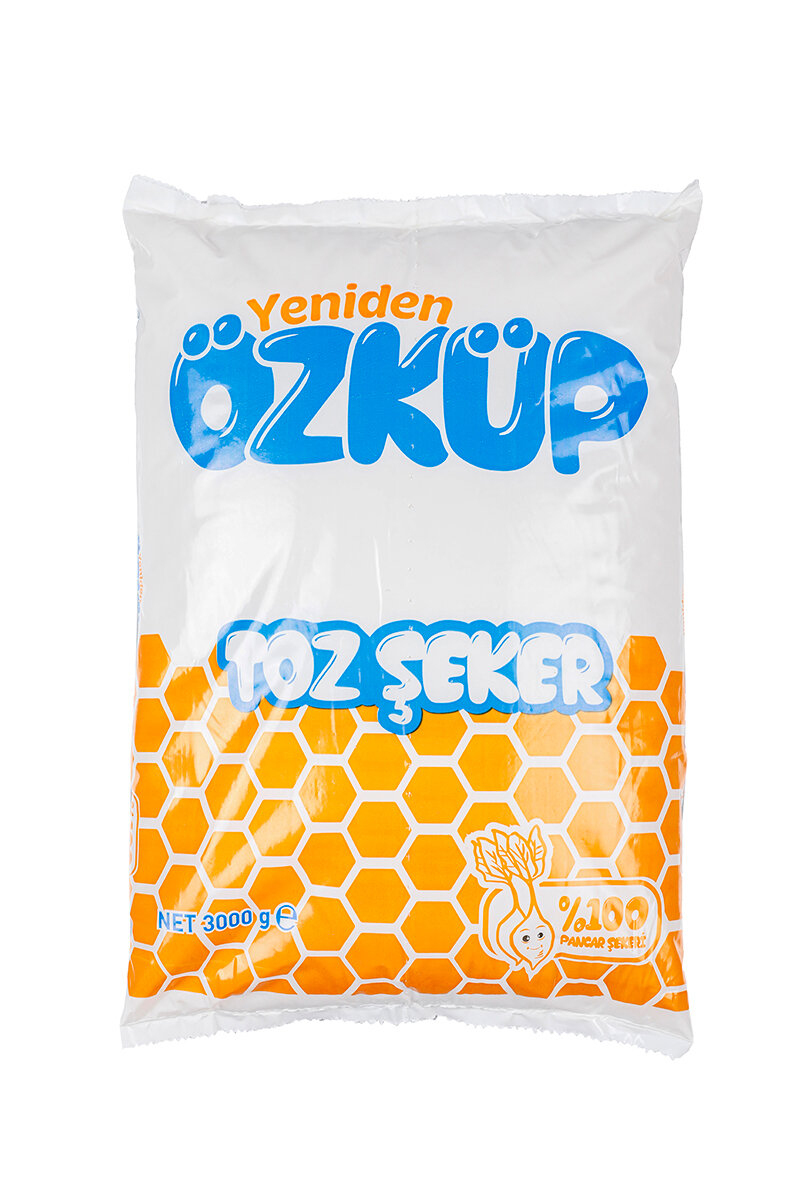 Özküp Toz Şeker 3 kg