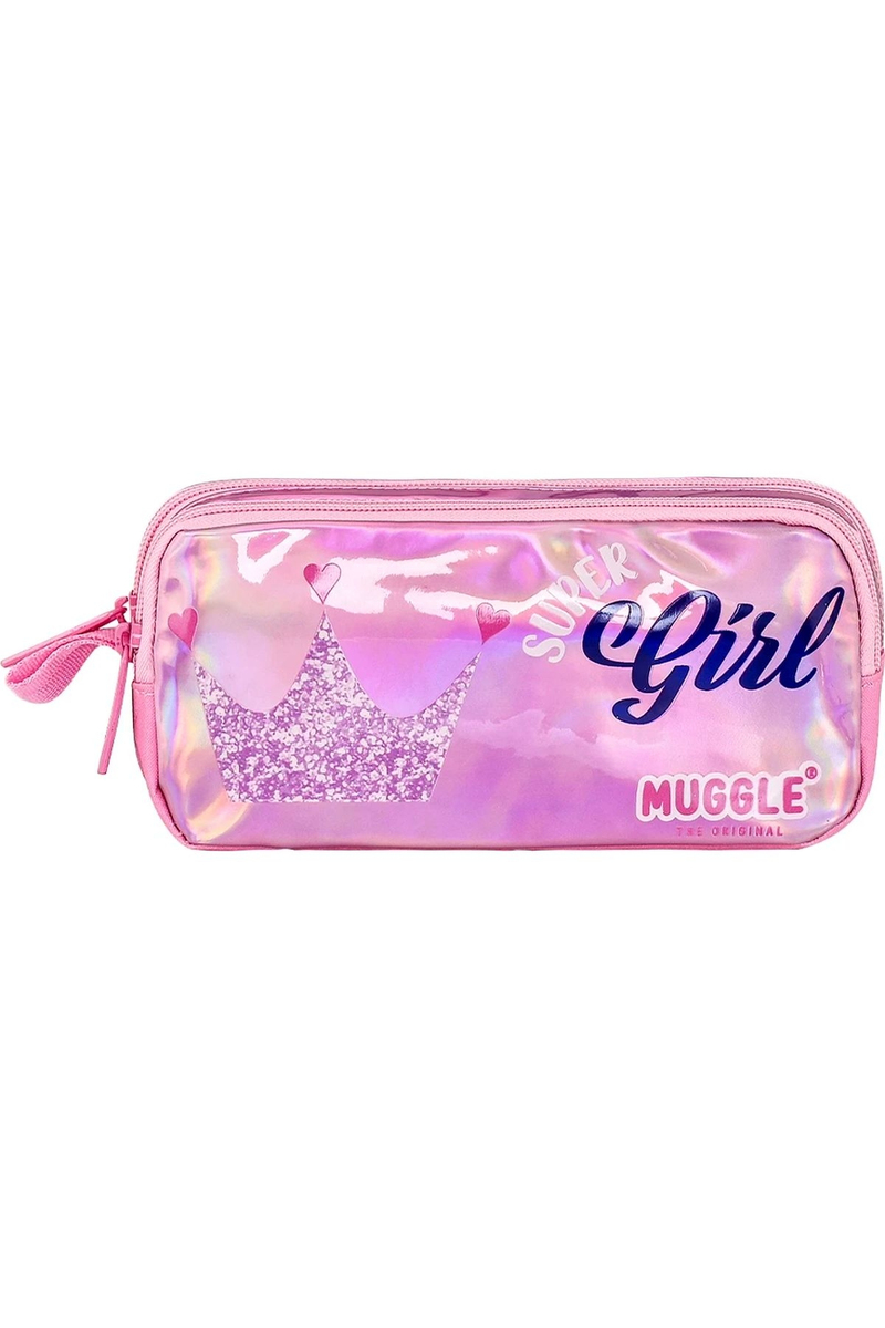 Muggle Mu-9041 Super Girl Koleksiyonu Kalem Çantası
