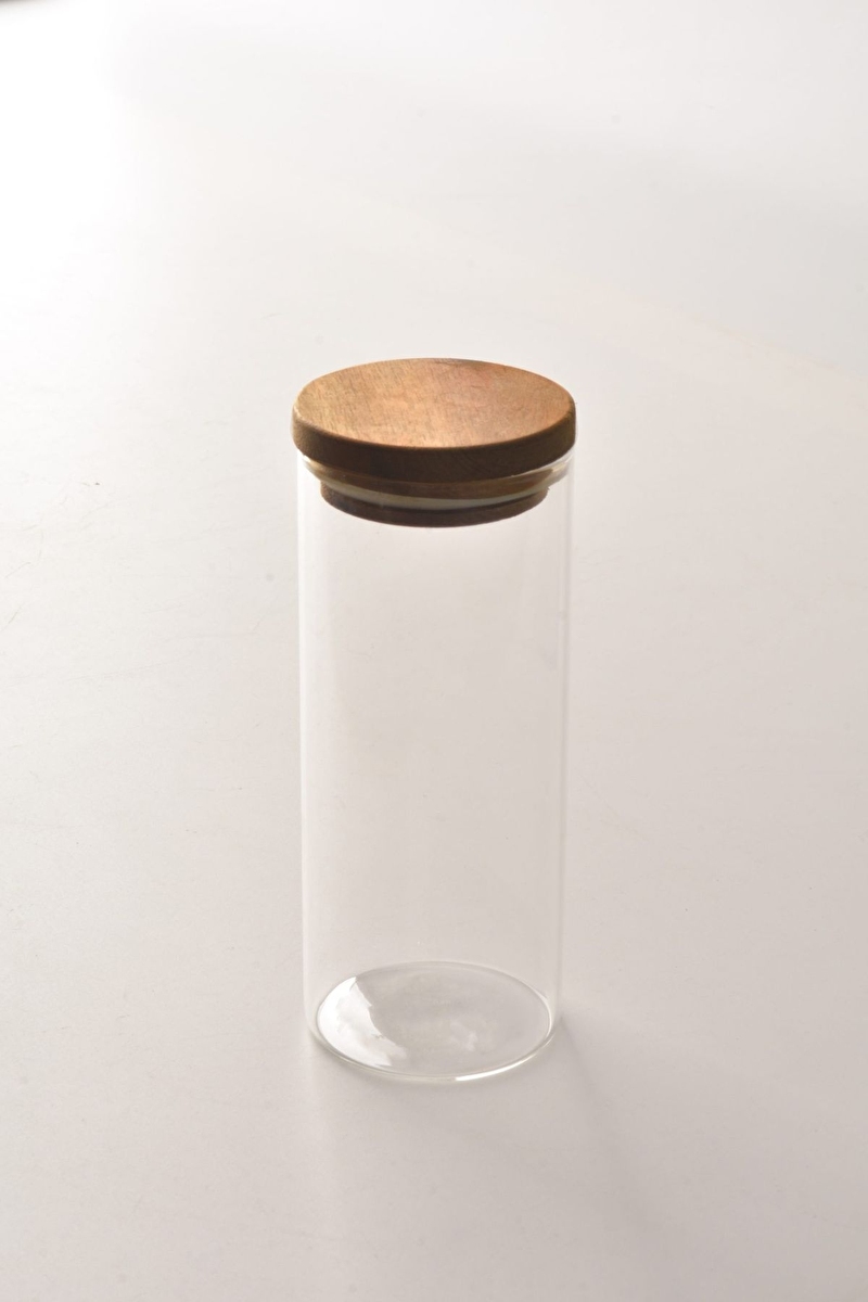 Tohana Akasya Kapaklı Cam Kavanoz 350 ml - THN77489