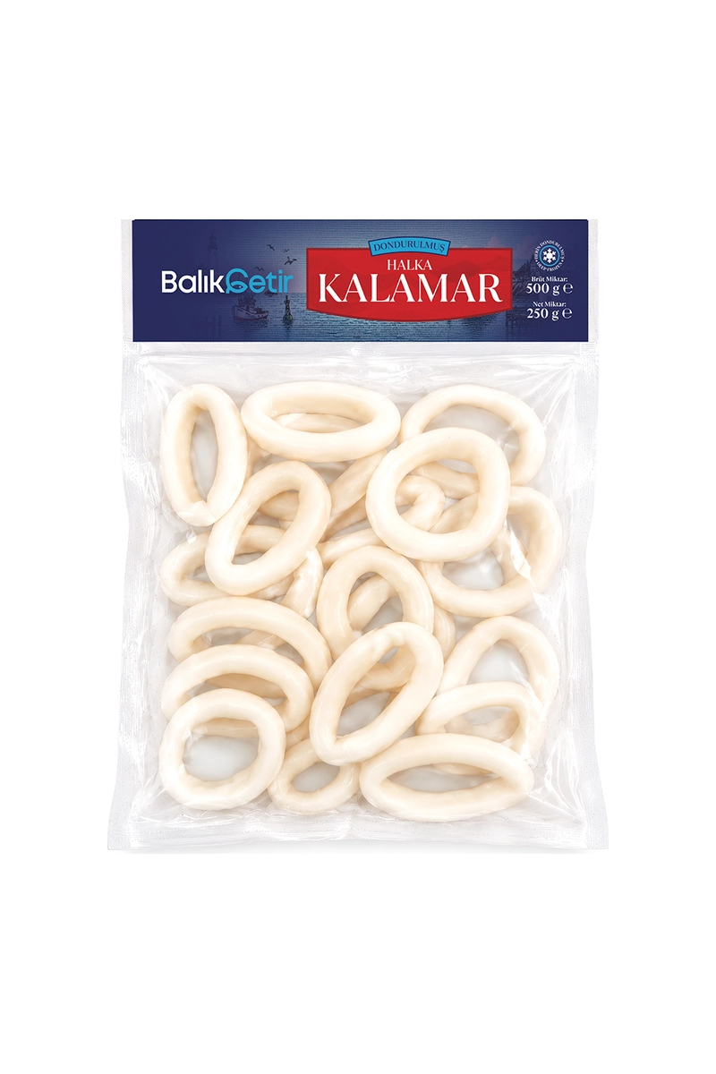 Balık Getir Kalamar Halka 500 G