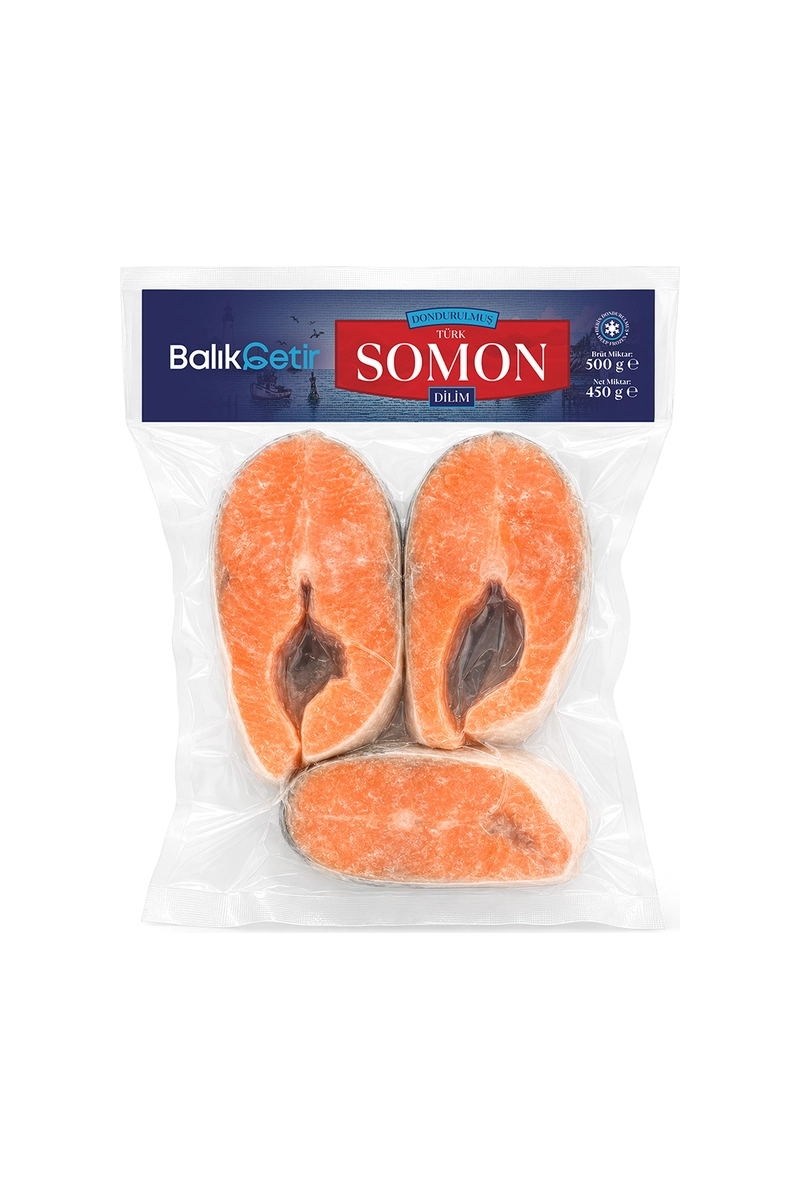 Balık Getir Türk Somon Dilim 500 g
