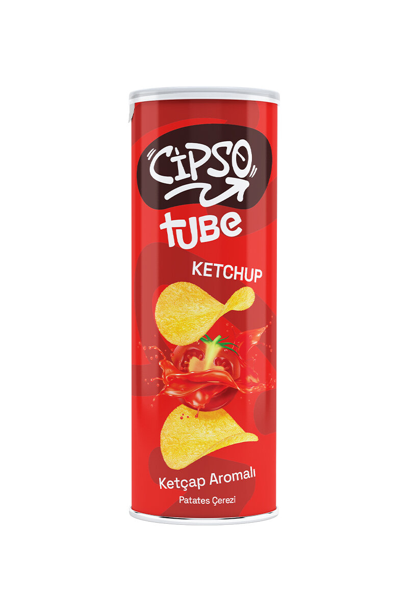 Cipso Tube Ketçap Patates Cipsi 90 g