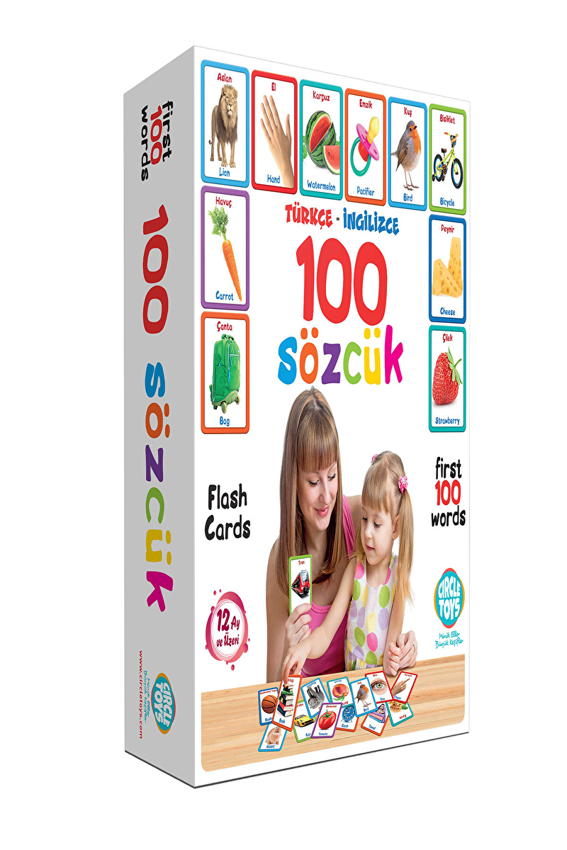 Circle Toys 100 Sözcük Türkçe - İngilizce