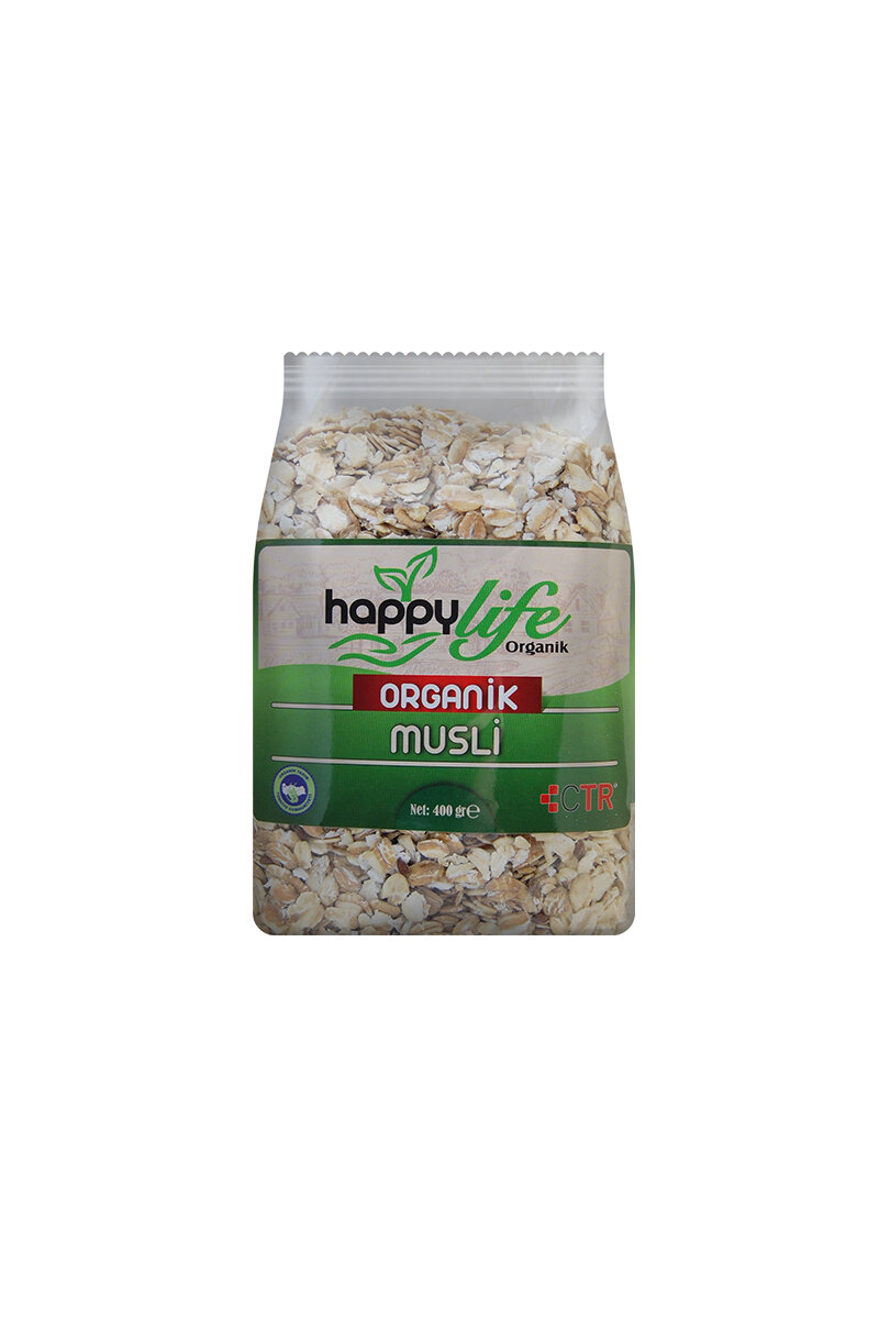 Happylife Organik Müsli 400 g