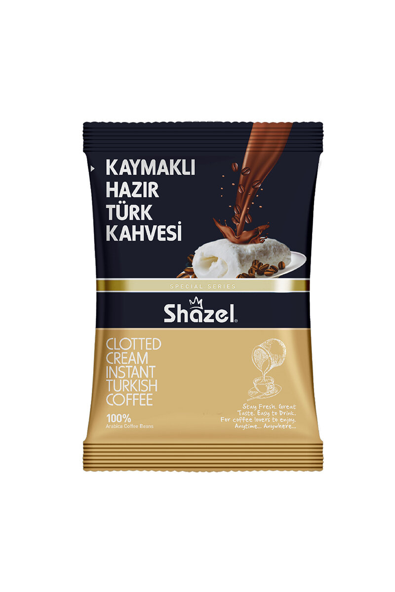 Shazel Kaymaklı Hazır Türk Kahvesi 100 g