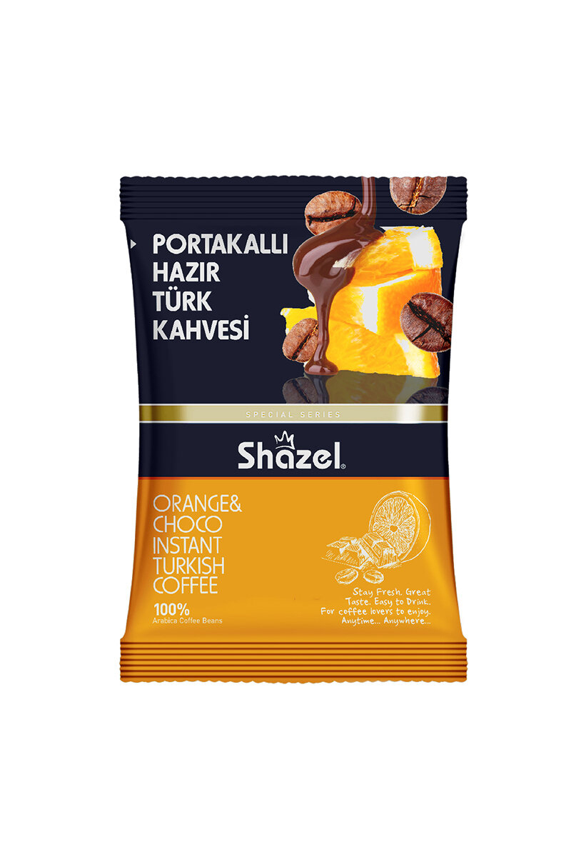 Shazel Portakallı Hazır Türk Kahvesi 100 g