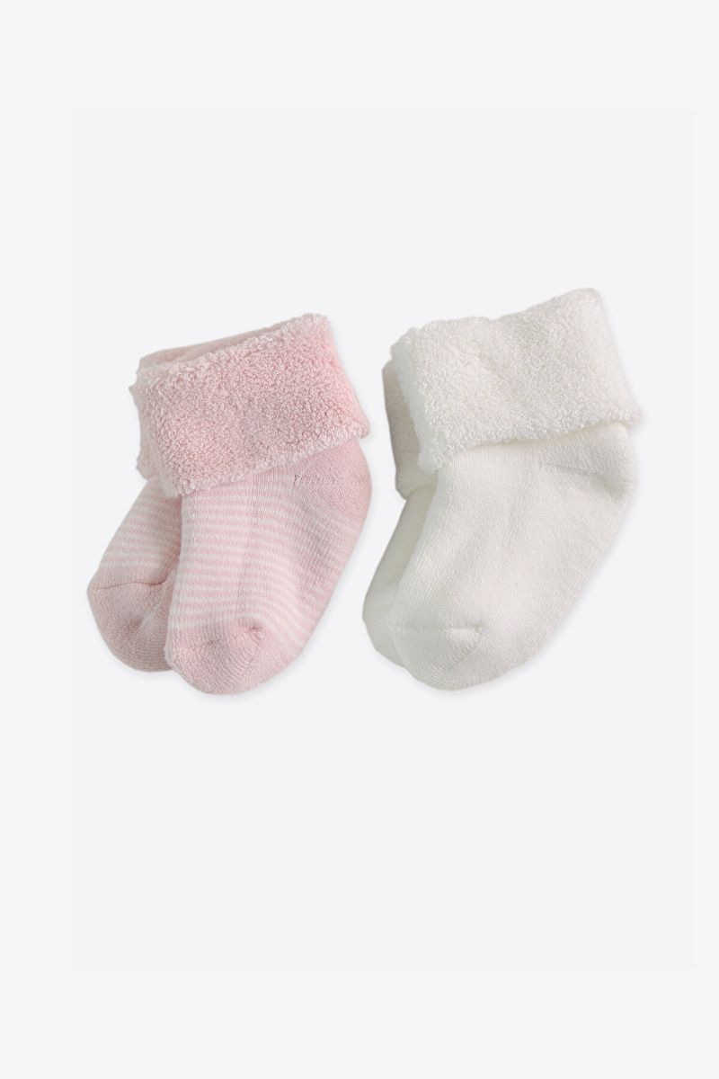 Kitikate Bebek Organik Çorap 2'li S60898