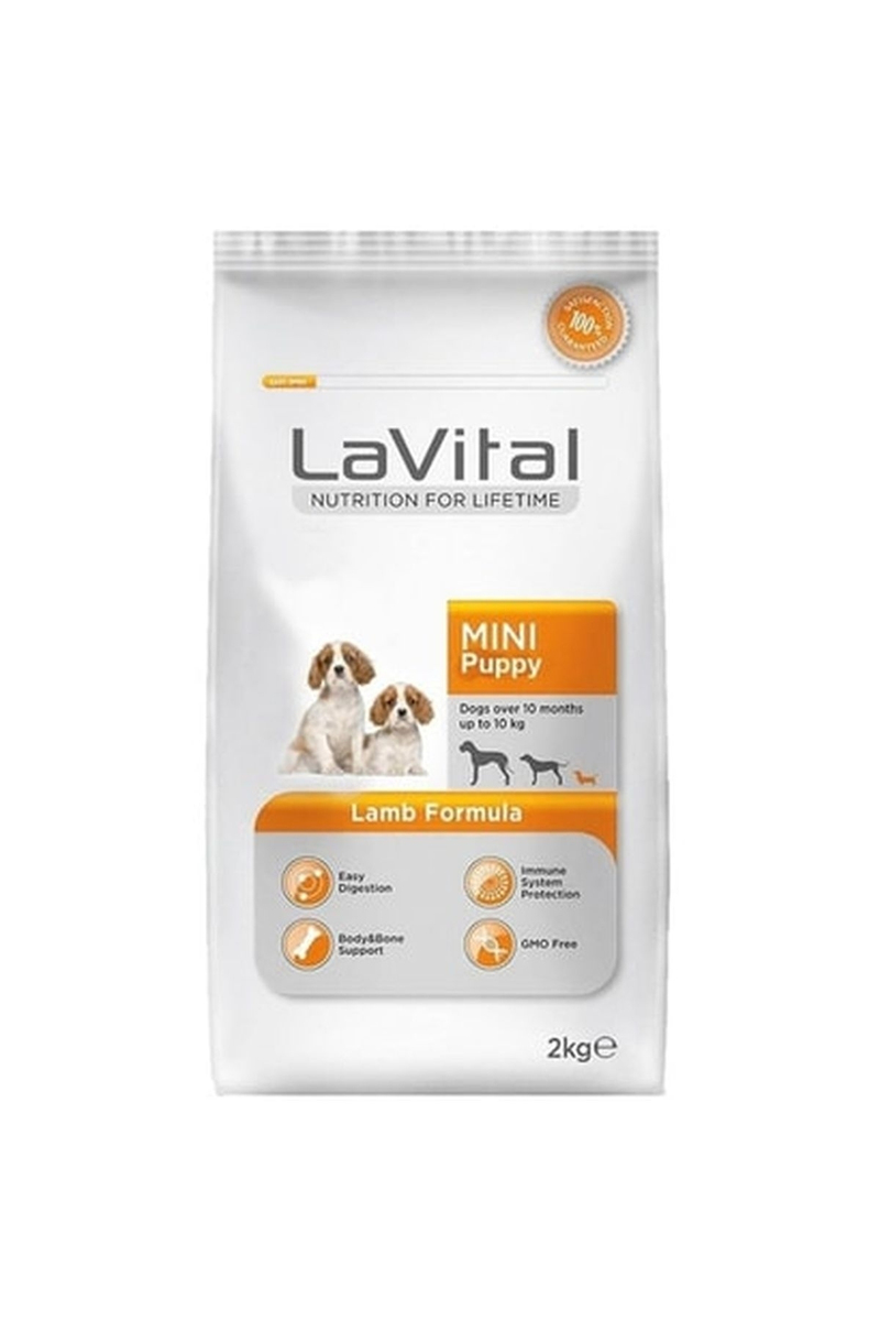LaVital Kuzu Etli Küçük Irk Yavru Köpek Maması 1,5 kg