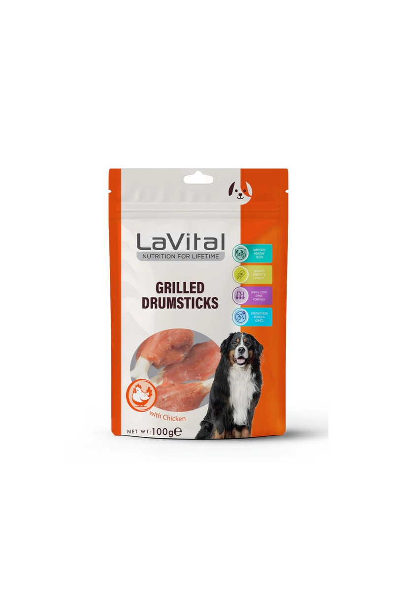 LaVital Köpek Ödül Maması Tavuk Etli Baget 100g