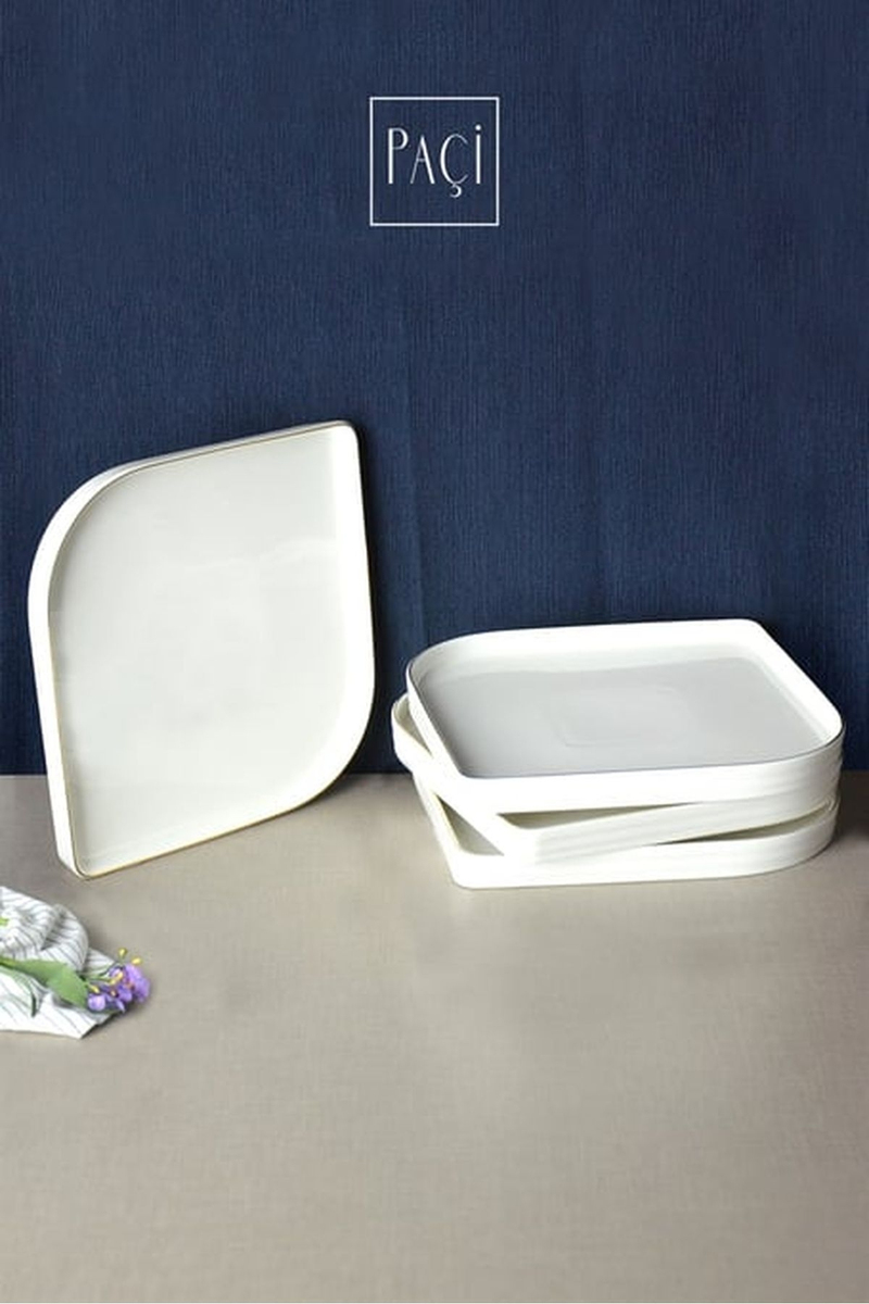Paçi Lilian Yemek Tabağı 4'lü 24 cm