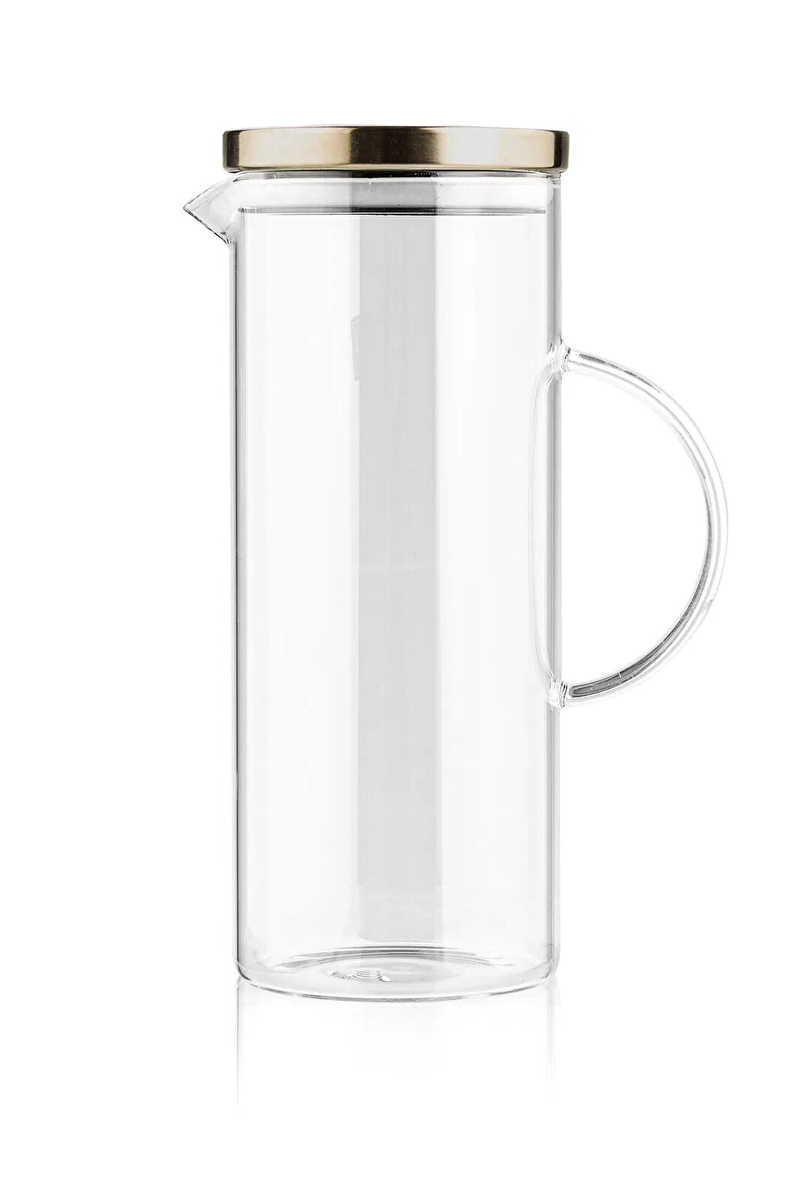 Paçi Alisa Metal Kapaklı Cam Sürahi 1500 ml