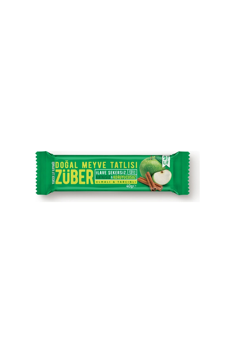 Züber Elmalı Tarçınlı Meyve Bar 40 g