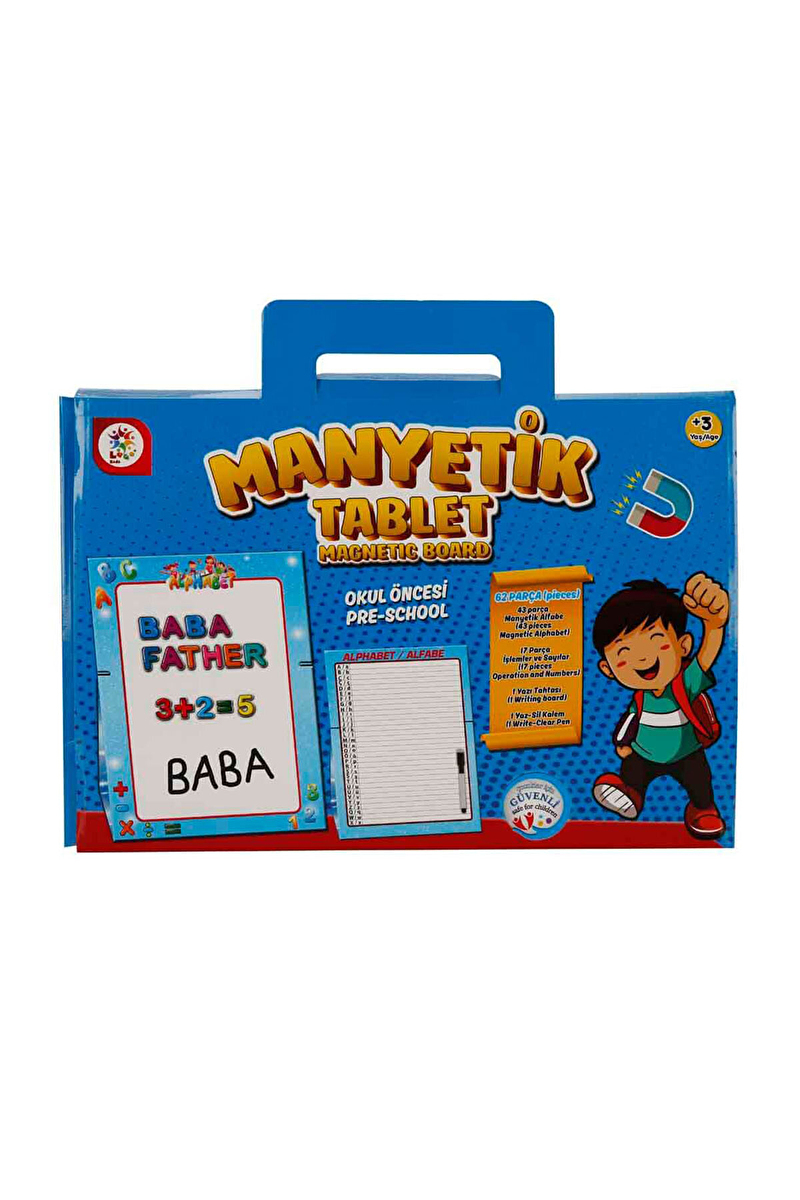 Manyetik Board Erkek 60 Parça