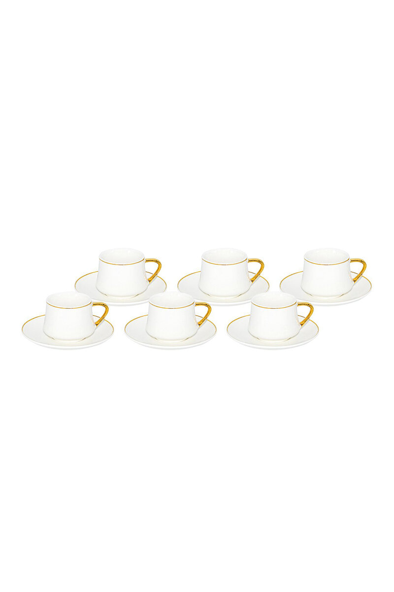 Bambum Pure - 6 Kişilik Kahve Fincan Takımı Wide