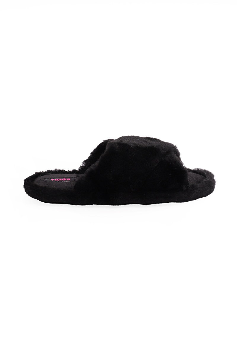 Twigy Çapraz Peluş Kadın Terlik CC0181