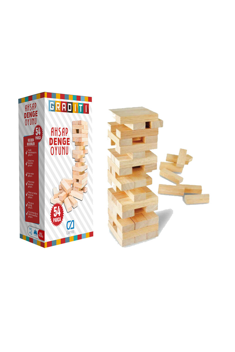Graditi-Ahşap Denge Oyunu-Küçük Boy CA10008