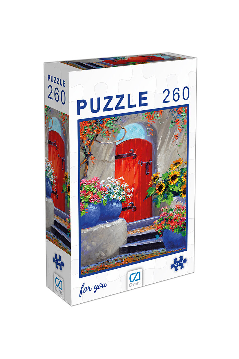 Kırmızı Kapı Puzzle 260 Parça CA6001