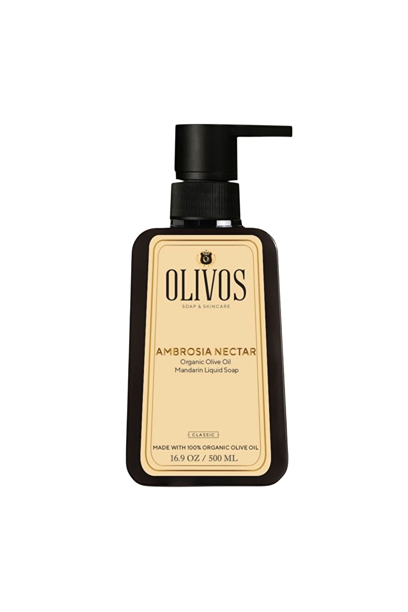 Olivos Sıvı Sabun Ambrosia Nectar Zeytinyağlı Mandalina Kokulu 500 ml