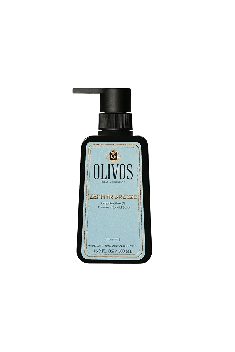 Olivos Sıvı Sabun Zephyr Breeze Zeytinyağlı Hamam Kokulu 500 ml