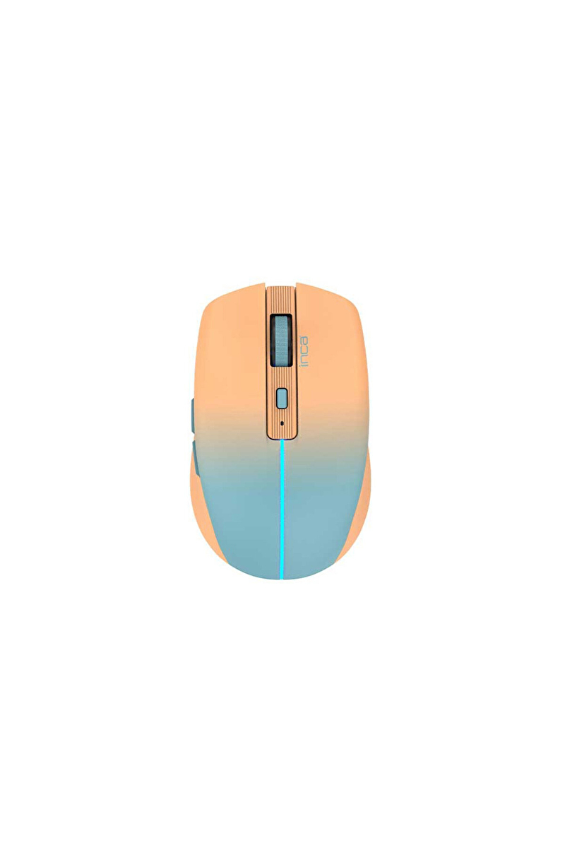 Inca Iwm-511Rt Dual Mod Bluetooth+Wireless Rechargeable Gradient Color Silent Mouse