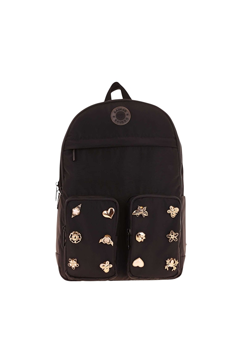 Kaukko Fancy Sırt Çantası (Siyah) K1831