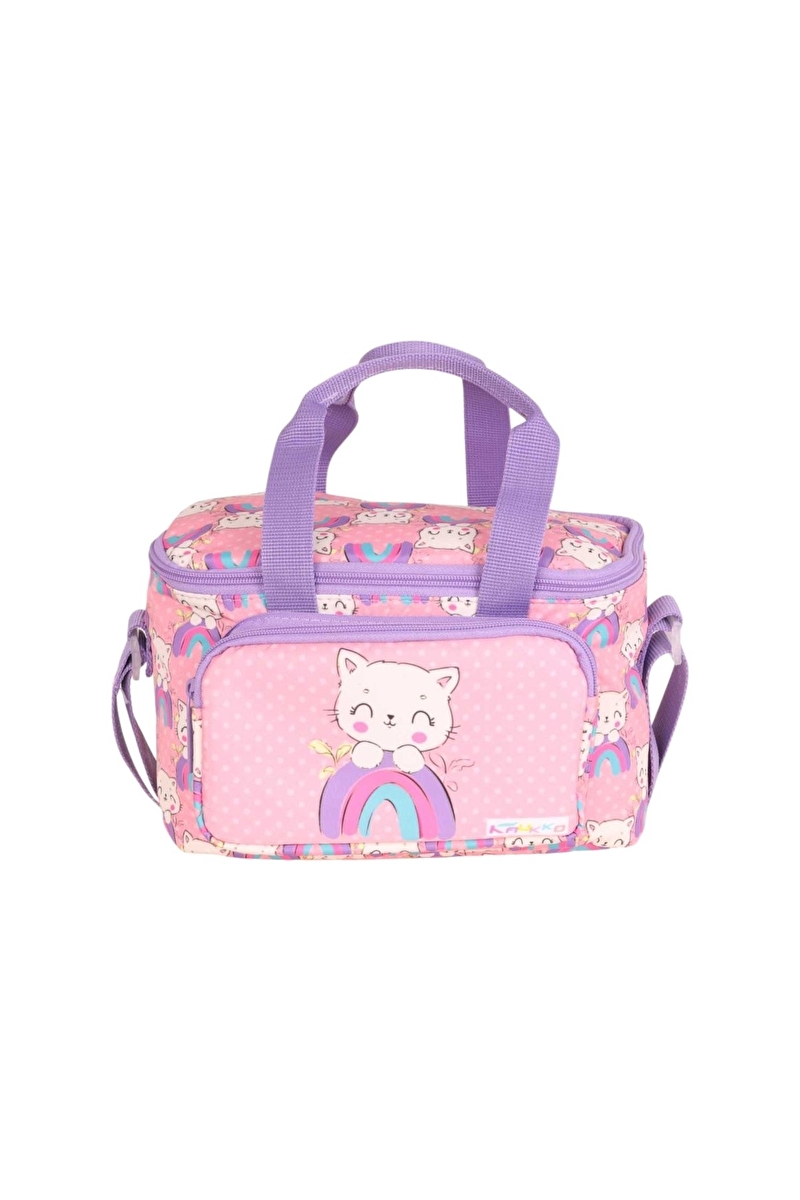 Kaukko Kids Beslenme Çantası (Plush Cat) L7241