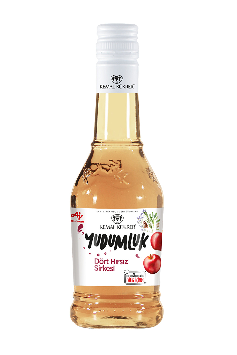 Kemal Kükrer Yudumluk Dört Hırsız Sirkesi (Cam) 500 ml