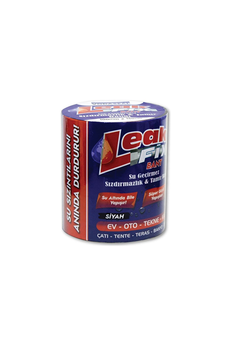 Vodaseal Leak Fix Yama Bandı Siyah 1,5mt