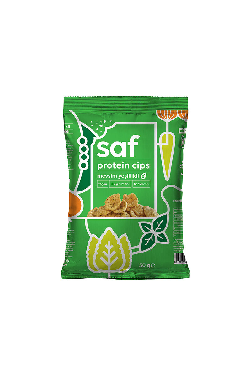 Saf Nutrition Mevsim Yeşillikli Protein Cips 50 g