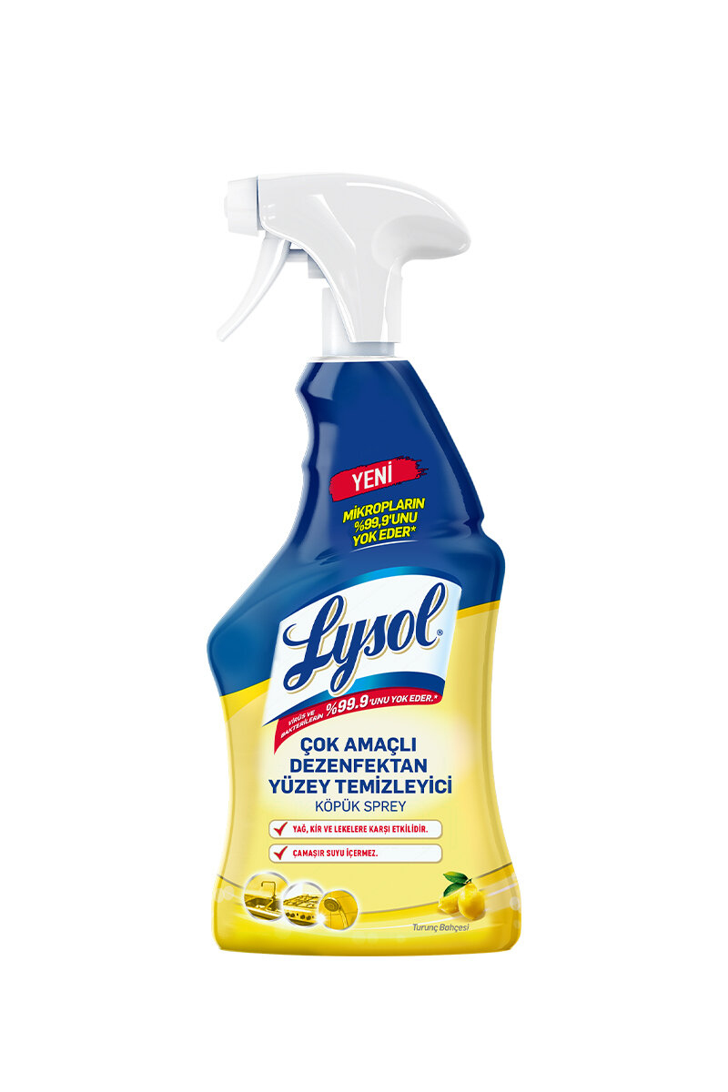 Lysol Çok Amaçlı Dezenfektan Köpük Spreyi 750 ml