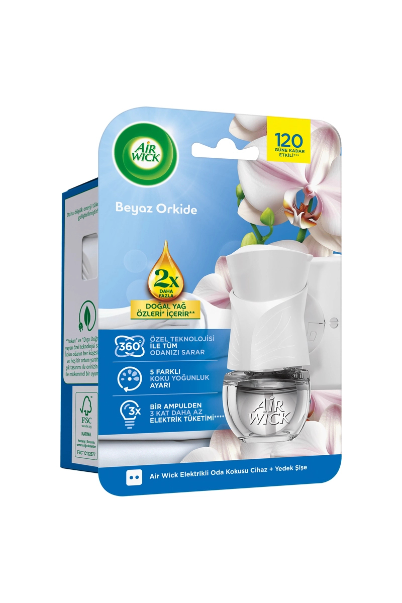 Air Wick Elektrikli Kit Oda Kokusu Beyaz Orkide