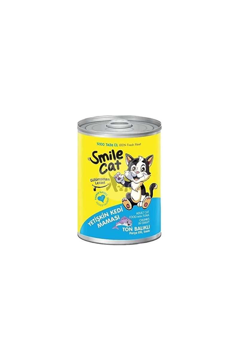 Smile Cat Konserve Yetişkin Kedi 400 g Ton Balıklı Mama
