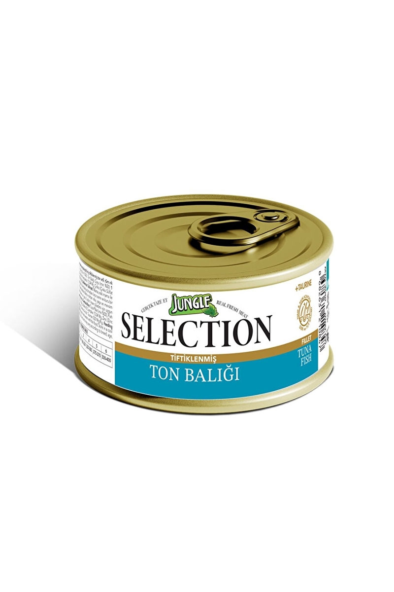 Jungle Selection 70 g Ton Balıklı Kedi Yaş Mama