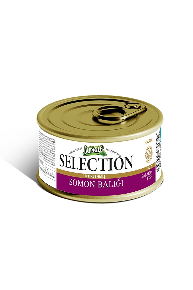 Jungle Selection 70 g Somonlu Kedi Yaş Mama