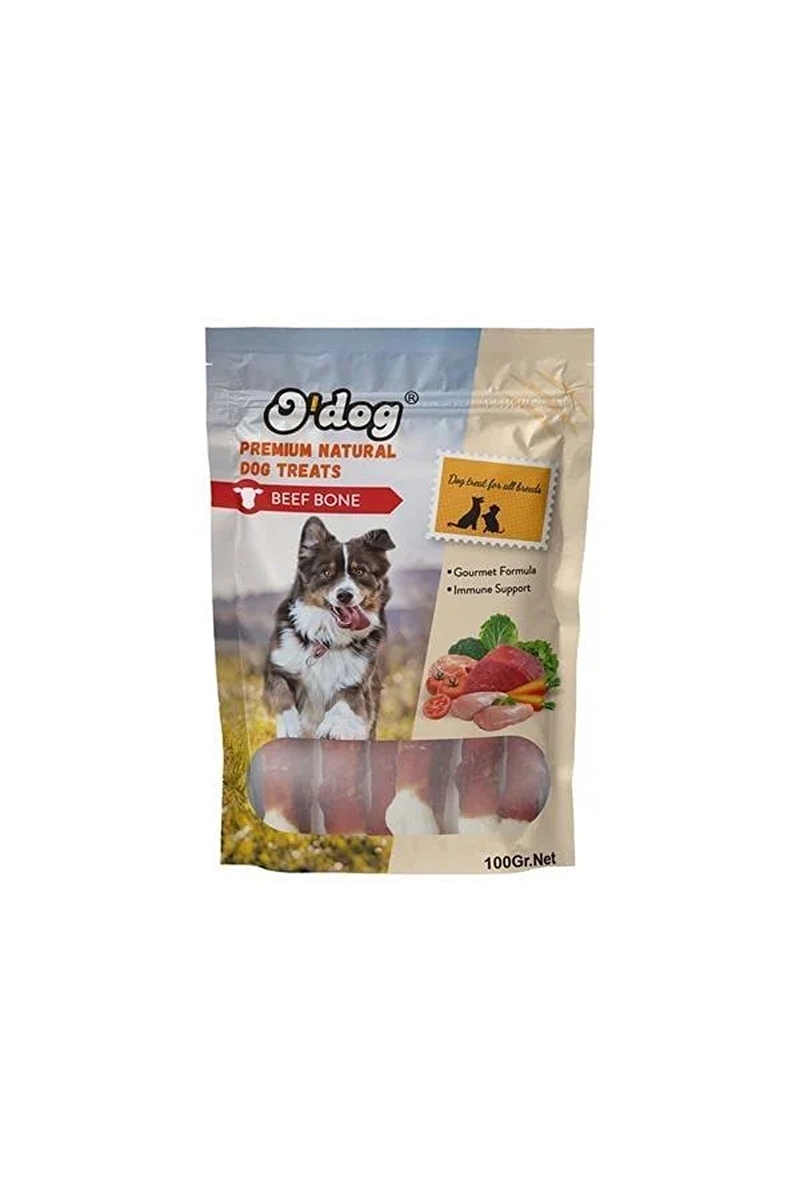 O Dog Dana Etli Sargılı Kemik Köpek Ödülü 100 g