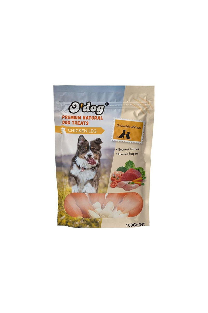 O Dog Tavuk Etli Tavuk Butu Köpek Ödülü 100 g