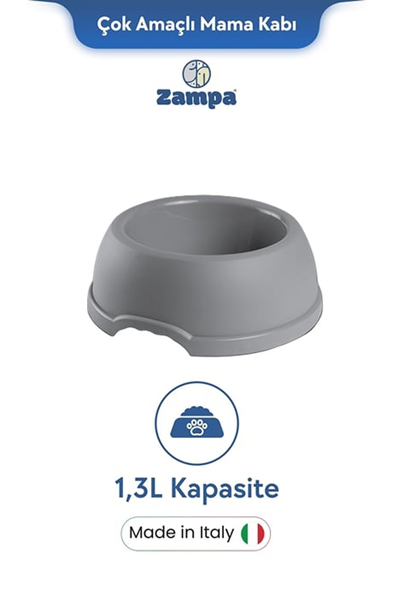 Zampa Plus Enjoy Mama ve Su Kabı 24.5cm 1.3L
