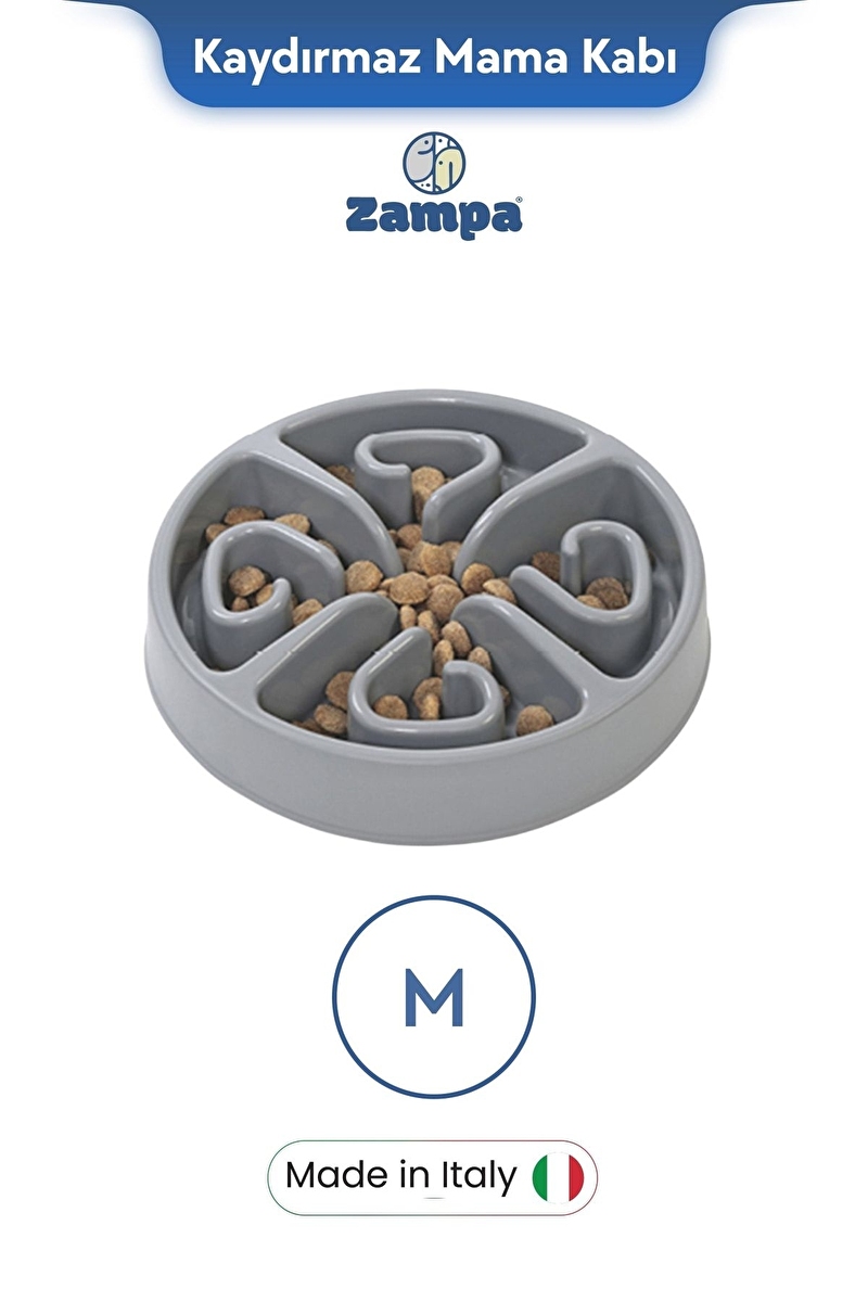 Zampa Plus Inca M Yavaş Yeme Mama Kabı