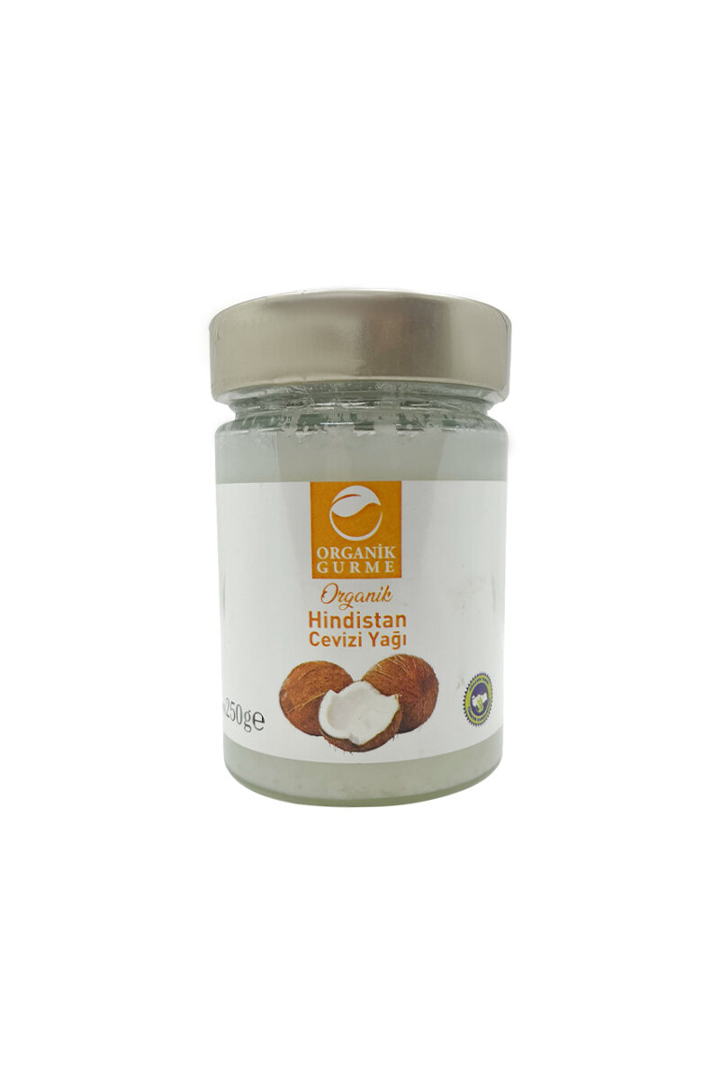 Organik Gurme Organik Hindistan Cevizi Yağı 250 g