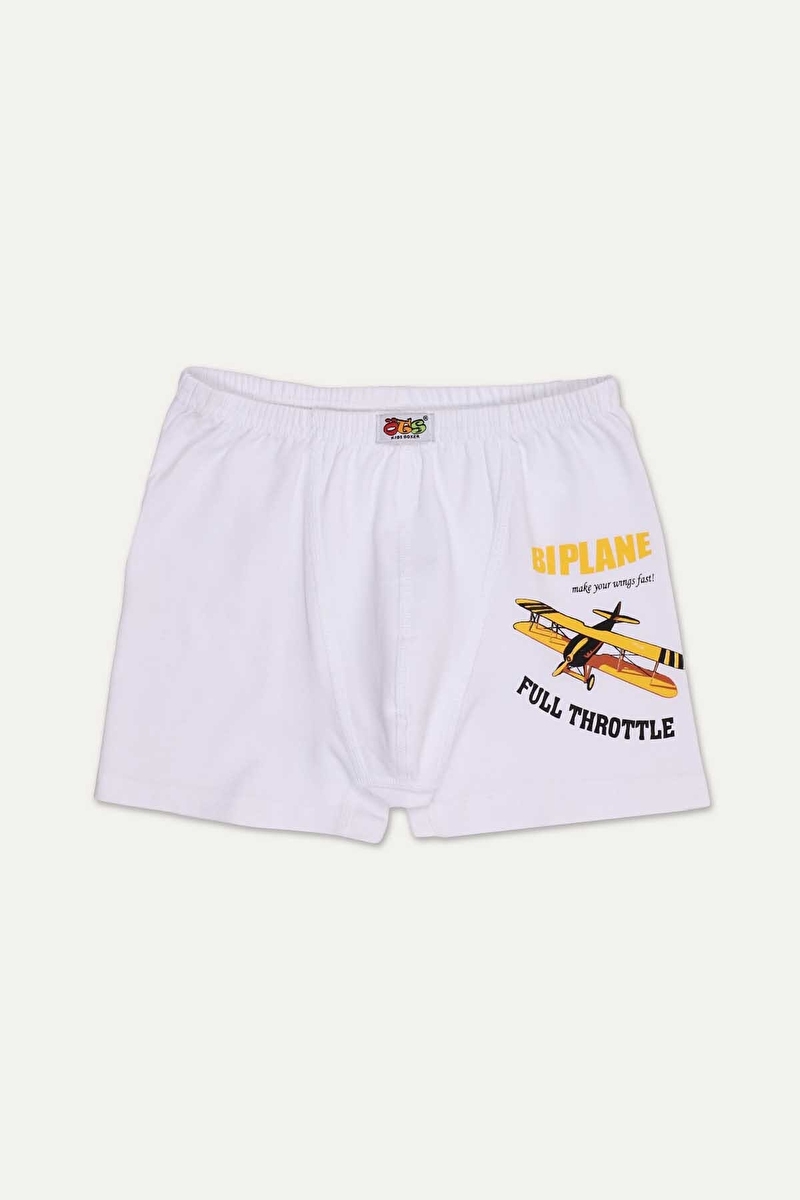 Öts Erkek Çocuk Likralı Geçme Bel Boxer 7254