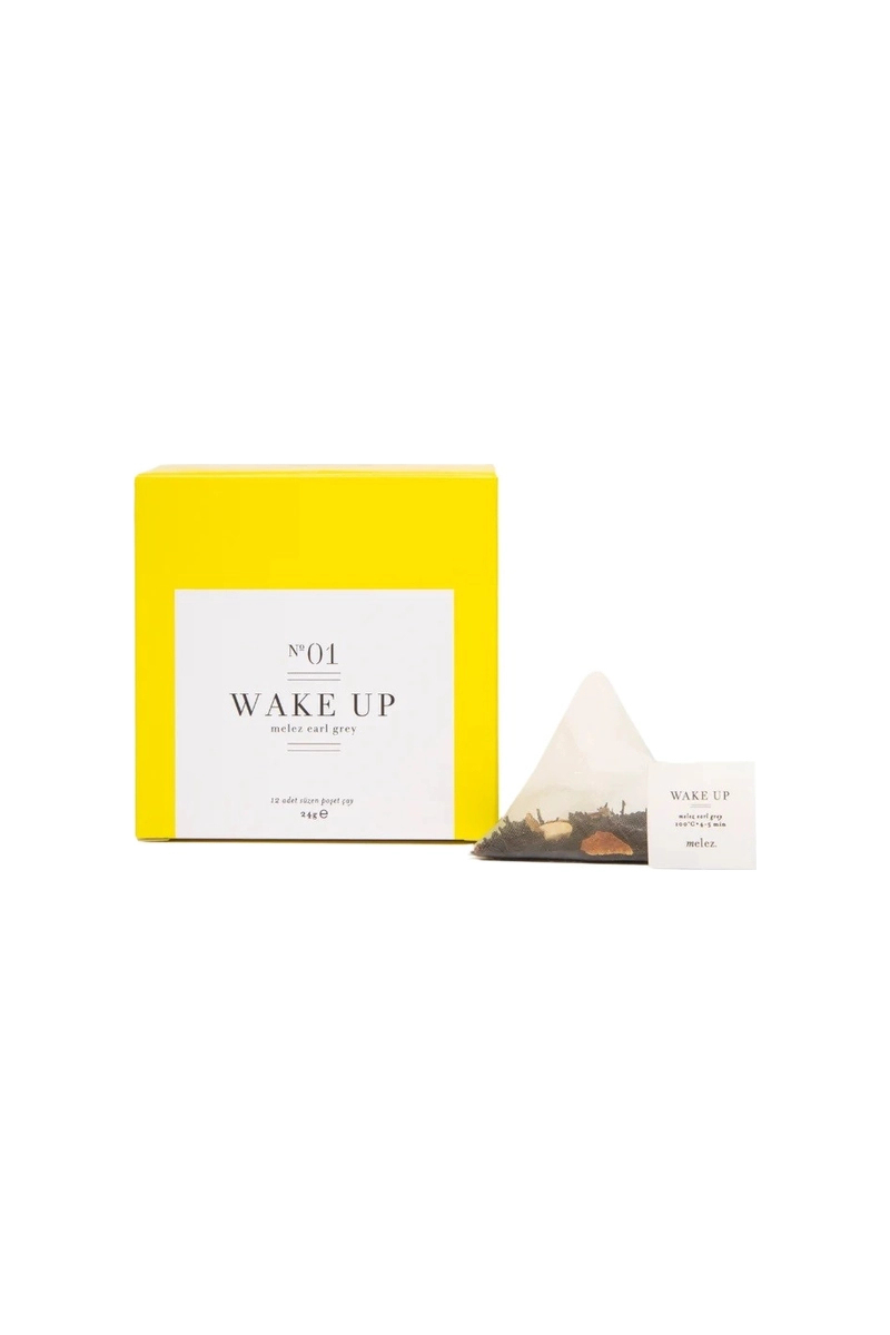 Melez Tea Wake Up: Tazeleyici Early Grey Bardak Poşet Çay 12'li