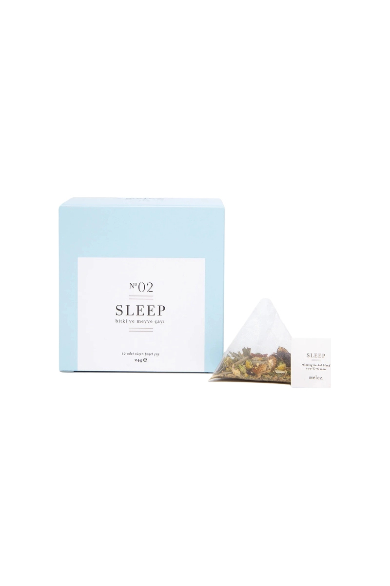 Melez Tea Sleep: Rahatlatıcı Bardak Poşet Bitki Çayı 12'li