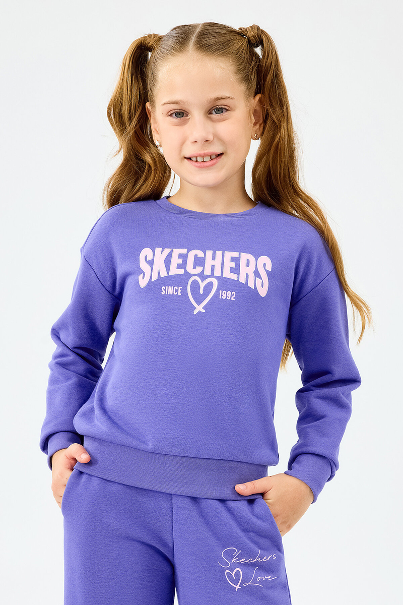 Skechers Kız Çocuk Sweatshirt SK2520080